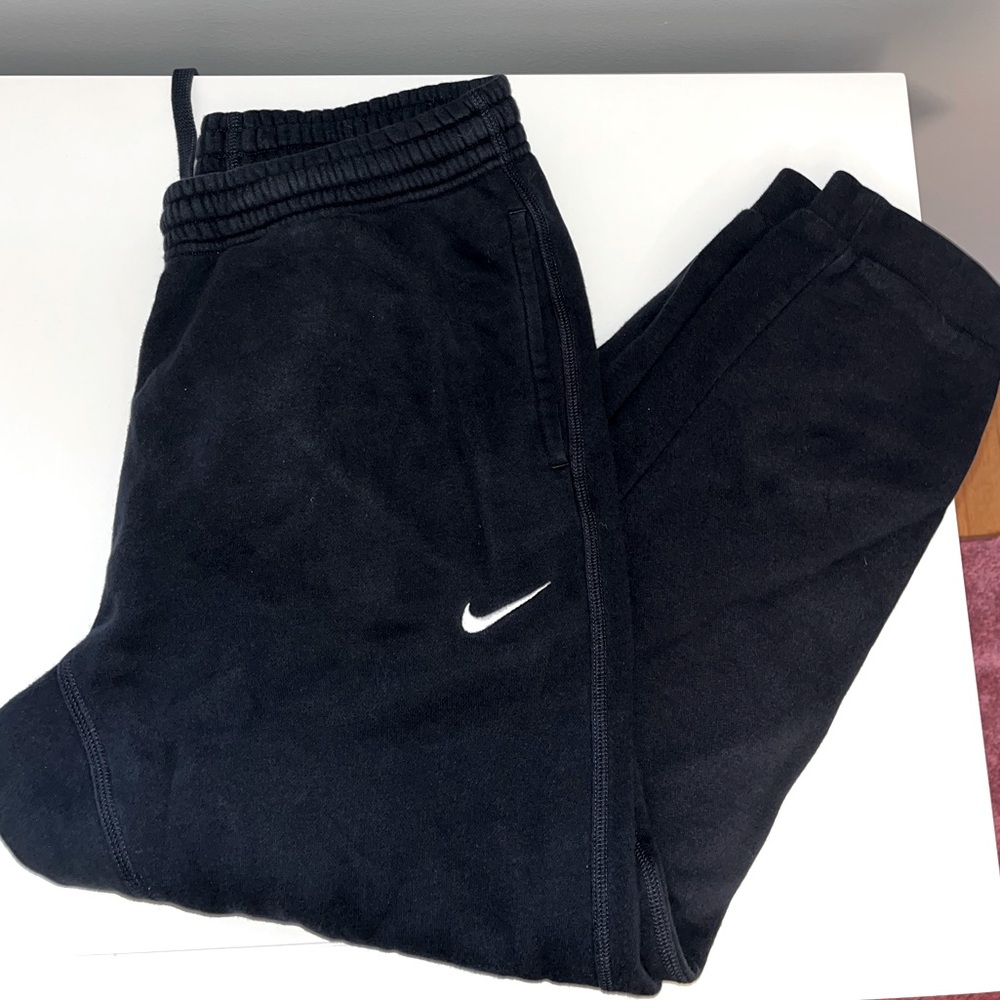 Black Nike joggers